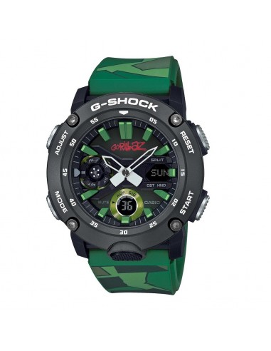 Casio G-SHOCK multi-function watch in resin and carbon GA-2000GZ-3AER