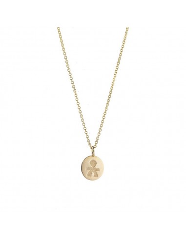 LeBebè Coccole child's necklace in yellow gold LBB141
