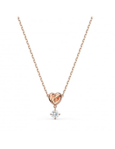 Swarovski Lifelong necklace pink gold plating 5516542