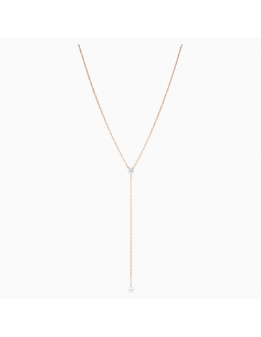 Swarovski Attract Soul necklace rose gold plated 5539007