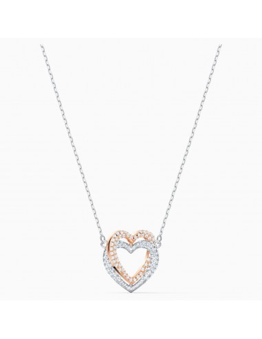 simplemente Ocultación El cuarto Swarovski Infinity Heart necklace mixed plating 5518868
