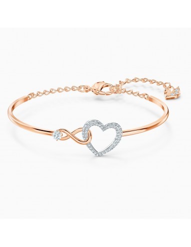 Swarovski Infinity Heart women's bracelet mixed plating 5518869