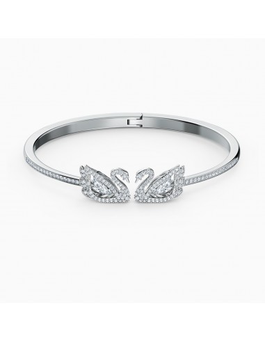 Swarovski Dancing Swan bracelet rhodium plated