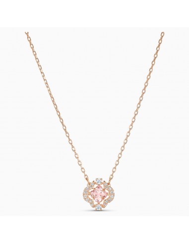 Swarovski Sparkling Dance necklace rose gold color 5514488