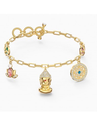 Swarovski bracciale da donna Symbolic Buddha placcato color oro 5514410