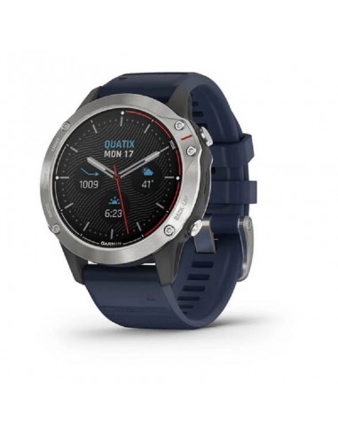 Garmin Quatix 6 Gray cinturino silicone Smartwatch GPS 010-02158-91