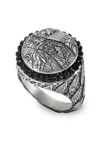 Gerardo Sacco Stil Novo Divina Commedia anello da donna in argento 28012