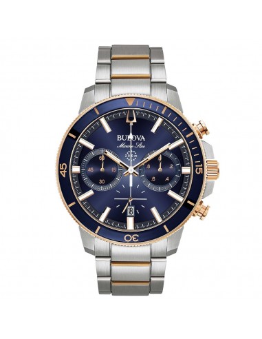 Bulova orologio da uomo Marine Star cronografo in acciaio 98B301