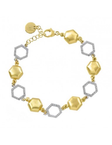 Aquaforte women's gold plated silver Elementi bracelet H4182580