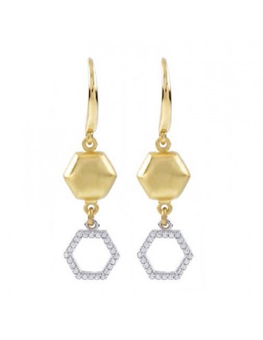 Aquaforte earrings line Elements in gold plated silver H4180105