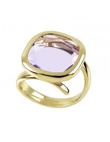Aquaforte woman's ring AQUACARAMELLE in gold-plated silver H4181036