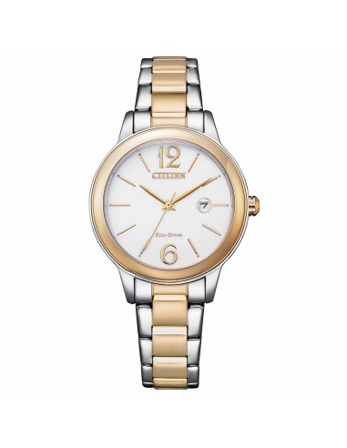 Citizen Eco-Drive time only women's watch in steel EW2626-80A