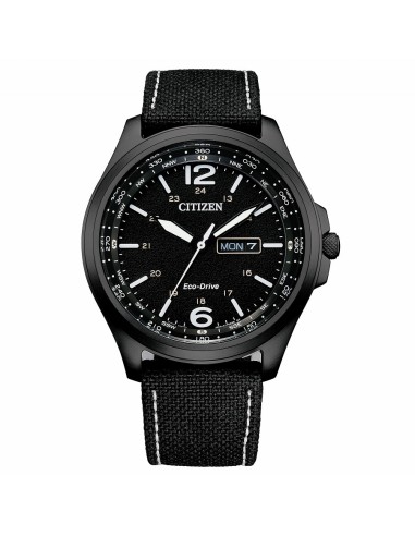 Citizen Military Eco Drive men's watch in steel AW0115-11E