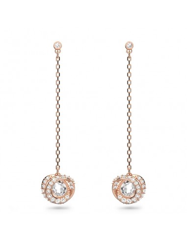 Swarovski Generation rose gold plated women's earrings 5636516