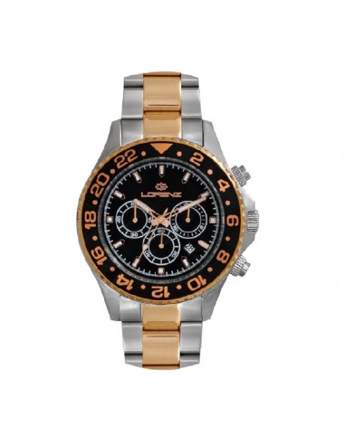 Lorenz men's chrono watch in two-tone steel 026119JJ