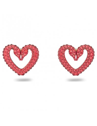 Swarovski UNA heart gold plated women's earrings 5634812