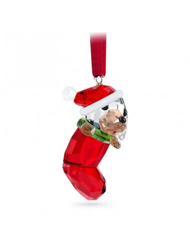 Swarovski beagle in the stocking Christmas decoration 5625363