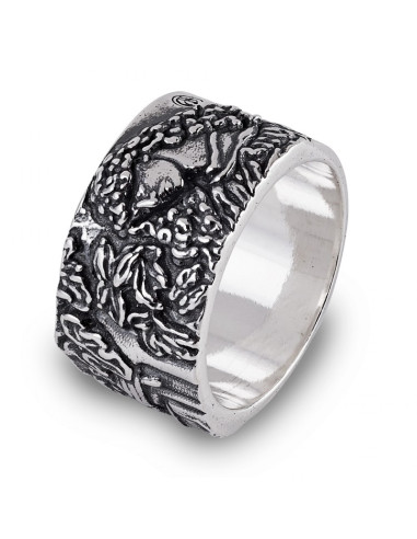 Gerardo Sacco Stil Novo silver ring Pia de' Tolomei 50268