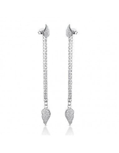 Giannotti orecchini ali Giannotti orecchini pendenti in argento e zirconi GIA326