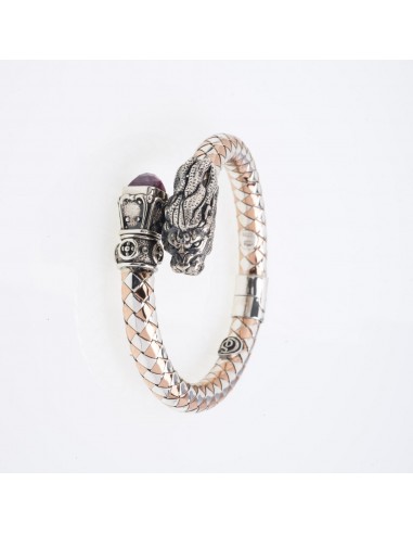 Lion Gerardo Sacco bracelet in silver...