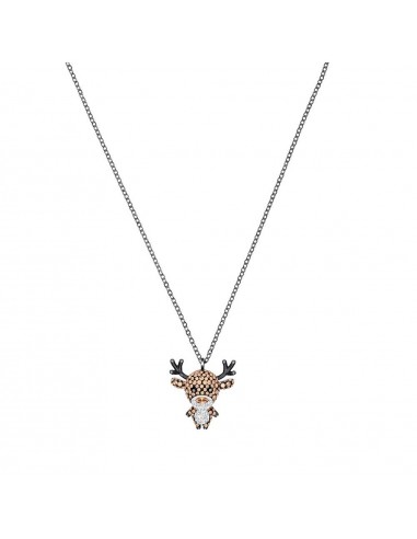 Necklace Little Deer jewelery multicolored Swarovski mixed plating 5409466